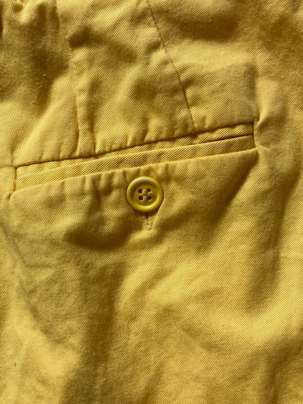 JH Collectibles Bright Yellow Pleated High-Rise Shorts - Picture 7 of 11